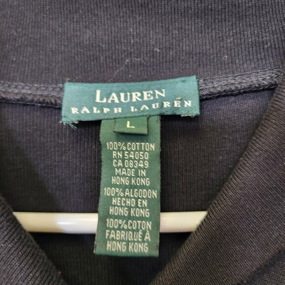 Lauren Ralph Lauren Black Dress with Brown Accents - Picture 4 of 10